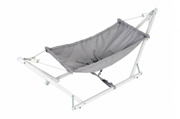 Babyhängematte Koala Silver Edition inklusive Holzgestell